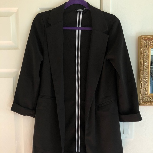 Black Long Blazer - Picture 1 of 1